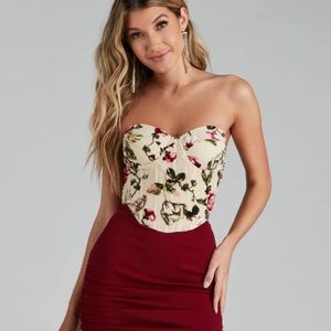Windsor bustier/corset top